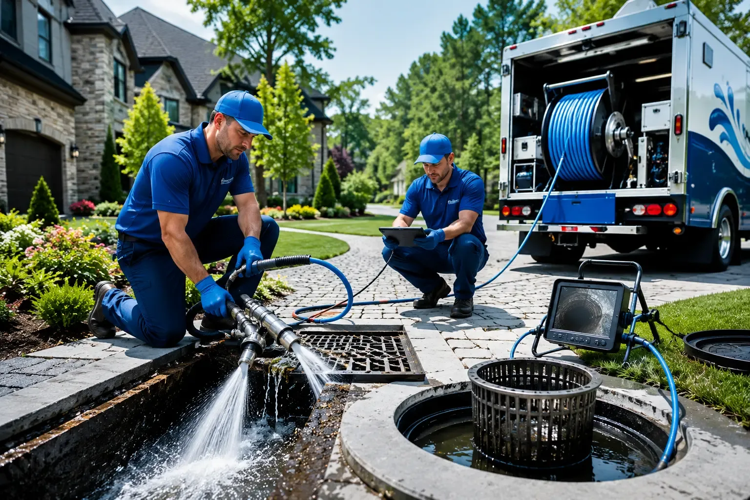 Local outdoor drain cleaning professionals in Calliham, TX
